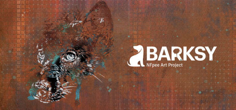 犬が自分のおしっこでアートを制作⁉保護犬の認知向上を目指す保護犬プロジェクトから保護犬アート集団「バークシー（Barksy）」誕生のメイン画像