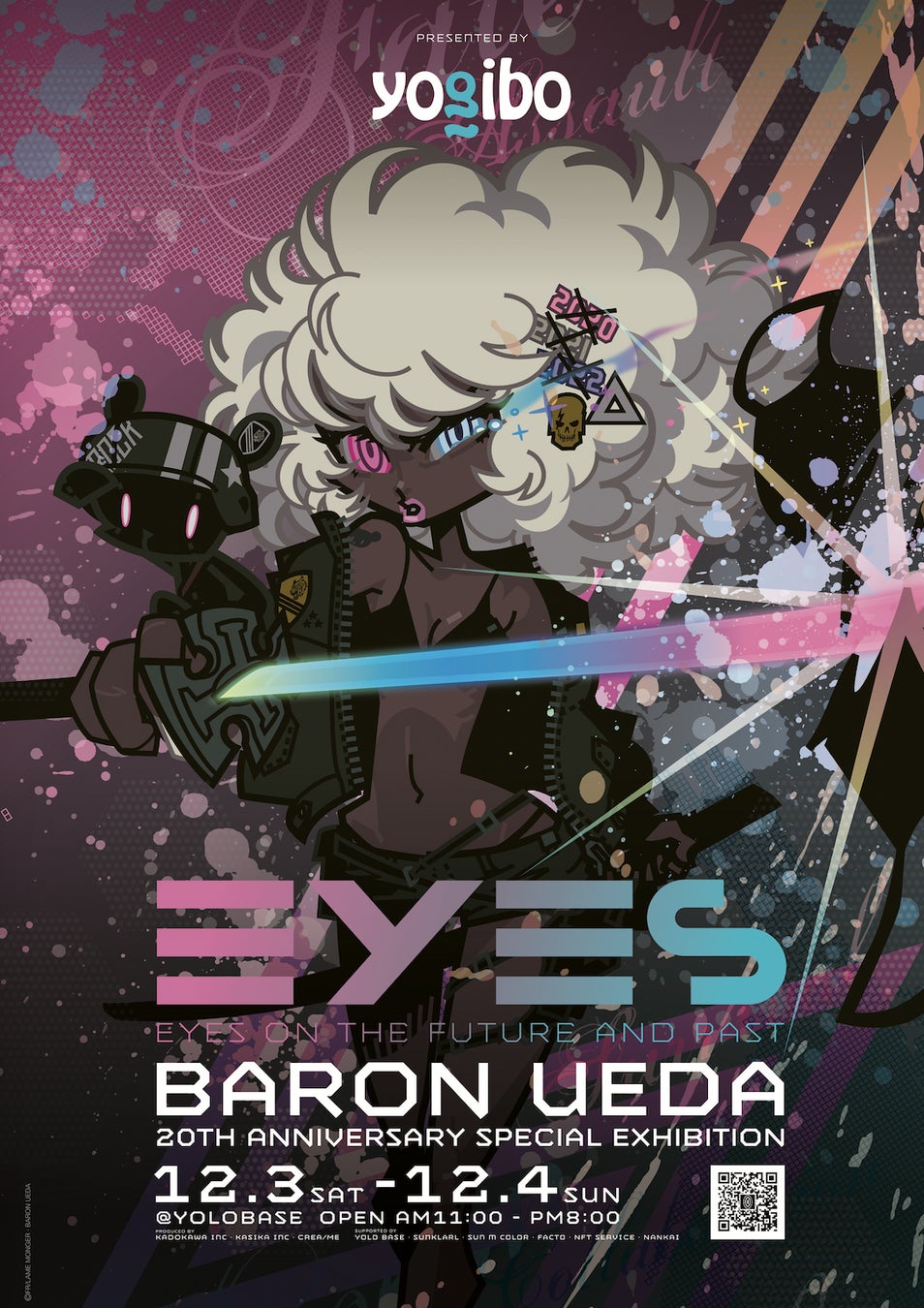 「上田バロン20周年記念特別展Eyes on the Future and Past」を12月3.4日の2DAYS開催。のサブ画像1