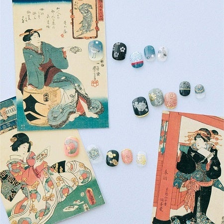広告デザインの素敵な世界を日常で体験できる「錦絵が描く江戸トレンド ジェル風ネイルシール」と「昭和モダン薫る マッチラベルスキマ香」が、アドミュージアム東京とフェリシモ「ミュージアム部」コラボで登場のサブ画像2
