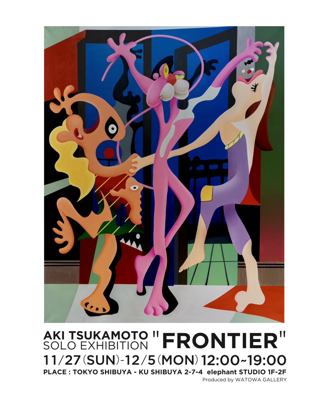 画家・塚本暁宣 個展『FRONTIER』WATOWA GALLERY プロデュースにより開催のサブ画像1