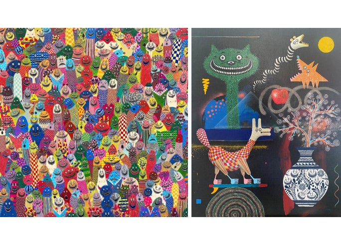 【calif渋谷】YOSHI47 Exhibition『赤い実、壺、そして害獣。』　～Forbidden fruit, Talavera, and Vermin～ を11/10（木）より開催のサブ画像3