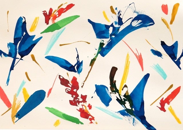 【アルフレックス名古屋】田中 紗樹 作品展「SUN ROOM」を開催のサブ画像2_「blue wind」W.420×H.297