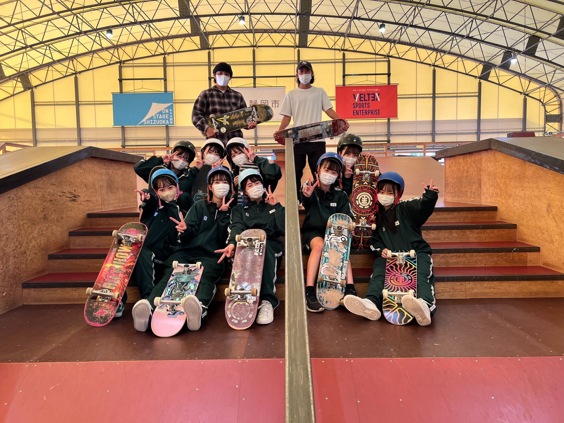 東静岡アート＆スポーツ/ヒロバにて高校生を対象にスケートボードの体験授業を行いました！のサブ画像1