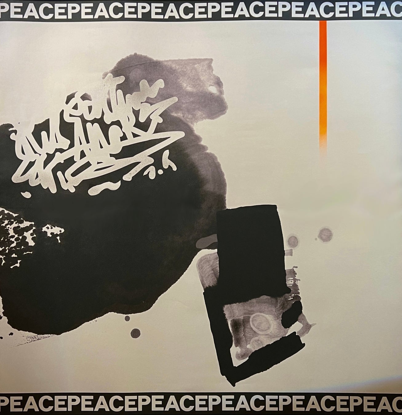 【京都市役所前】土屋秋恆 水墨画展 ー 大いなる跳躍 ー　のサブ画像3_「Tag on the Rock - 大軸」w 1,400 x H1,850