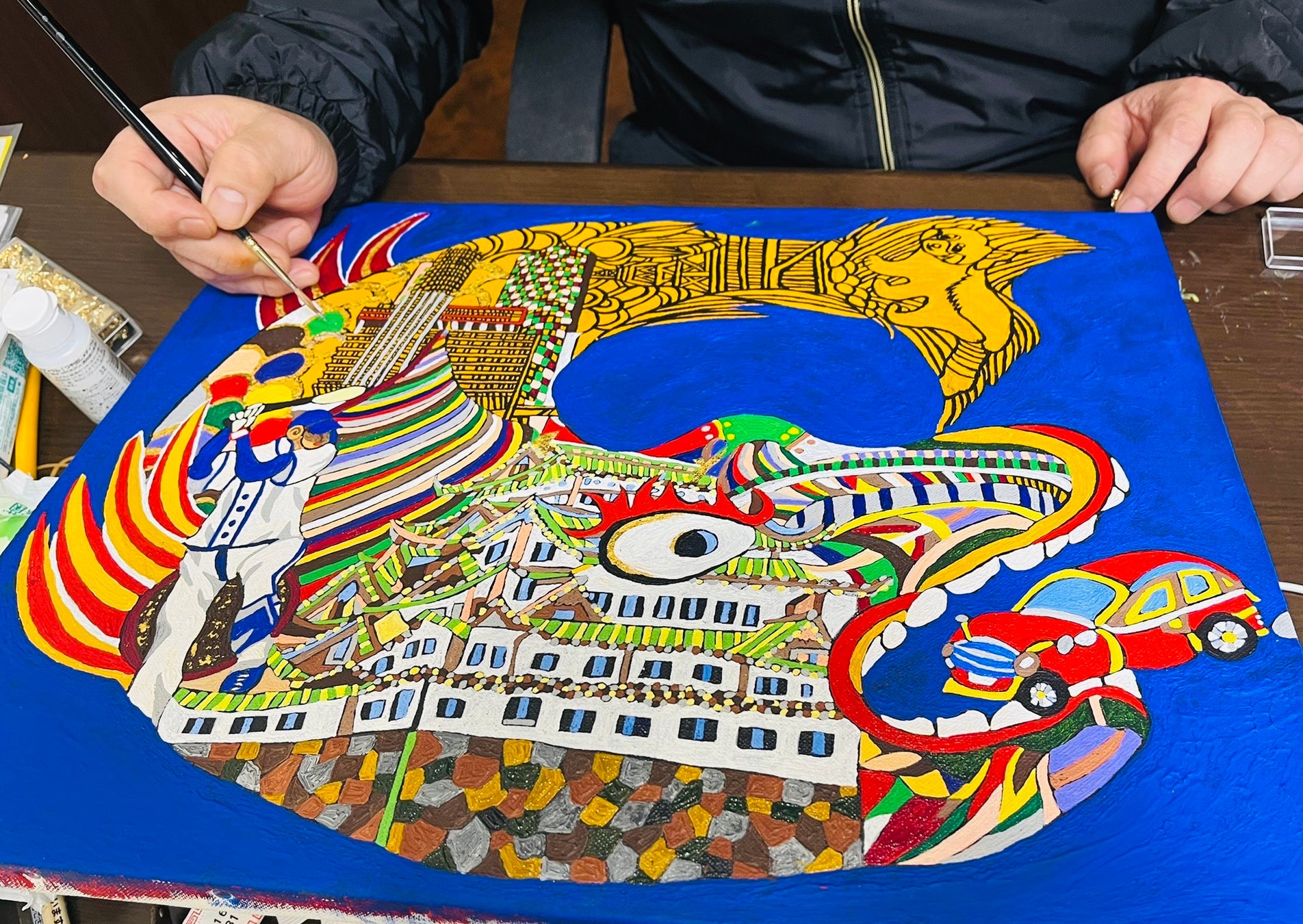 【名古屋タカシマヤ】ジミー大西氏ご本人たっての希望で、名古屋での展覧会が実現！　　ジミー大西　画業30年記念作品展　「POP OUT」 のサブ画像5