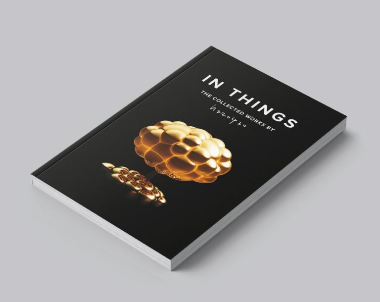 【銀座 蔦屋書店】建築家・板坂諭の作品集『IN THINGS』の刊行を記念し、自身のデザインによる照明作品を11月24日（木）より展示・販売のメイン画像