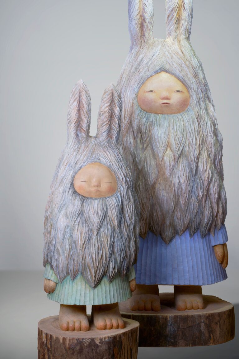 【銀座 蔦屋書店】愛らしい妖精のような姿を木彫りで表現、海外からも注目されるアーティスト中村萌個展「before the dawn」を12月17日（土）より開催。過去最大級の大きさの新作を展示。のメイン画像