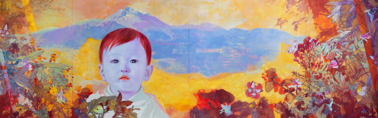 【OIL by 美術手帖ギャラリー】品川美香「昼と夜」展を12月2日（金）より開催。光のなかに浮かぶ心象風景をあたたかな色彩で描く画家の新作個展のメイン画像