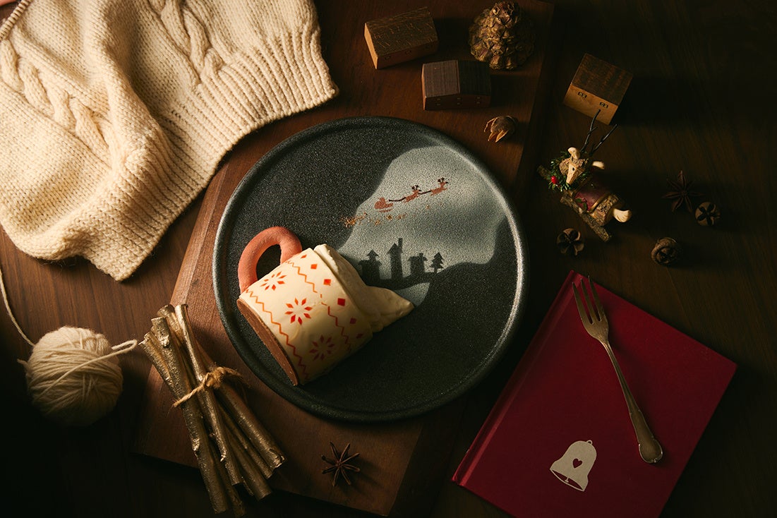 【THE THOUSAND KYOTO】クリスマスイブに子どもが夢見る世界を表現した期間限定ケーキ 「ゆめのなかのクリスマス」のサブ画像1_ゆめのなかのクリスマス