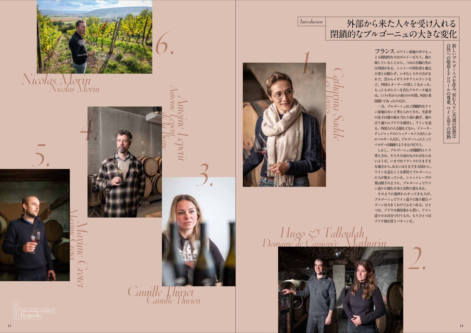 12月5日（月）発売！『Winart』2023年1月号は、「シン・ブルゴーニュ」と題し、フランス ブルゴーニュにおける新潮流を特集します。のサブ画像3