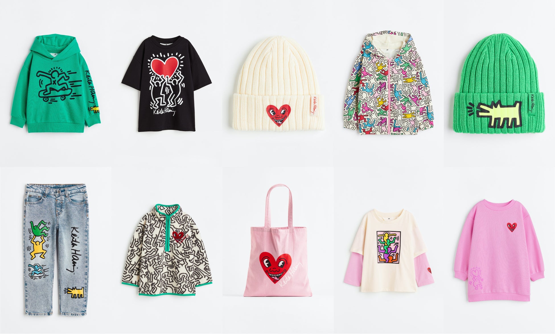 H&Mキッズから、キース・ヘリングのプリントとコラボレーションをした最新コレクションを発表のサブ画像4_H&Mキッズ「Keith Haring x H&M（キースへリング x エイチ・アンド・エム ）」コレクション