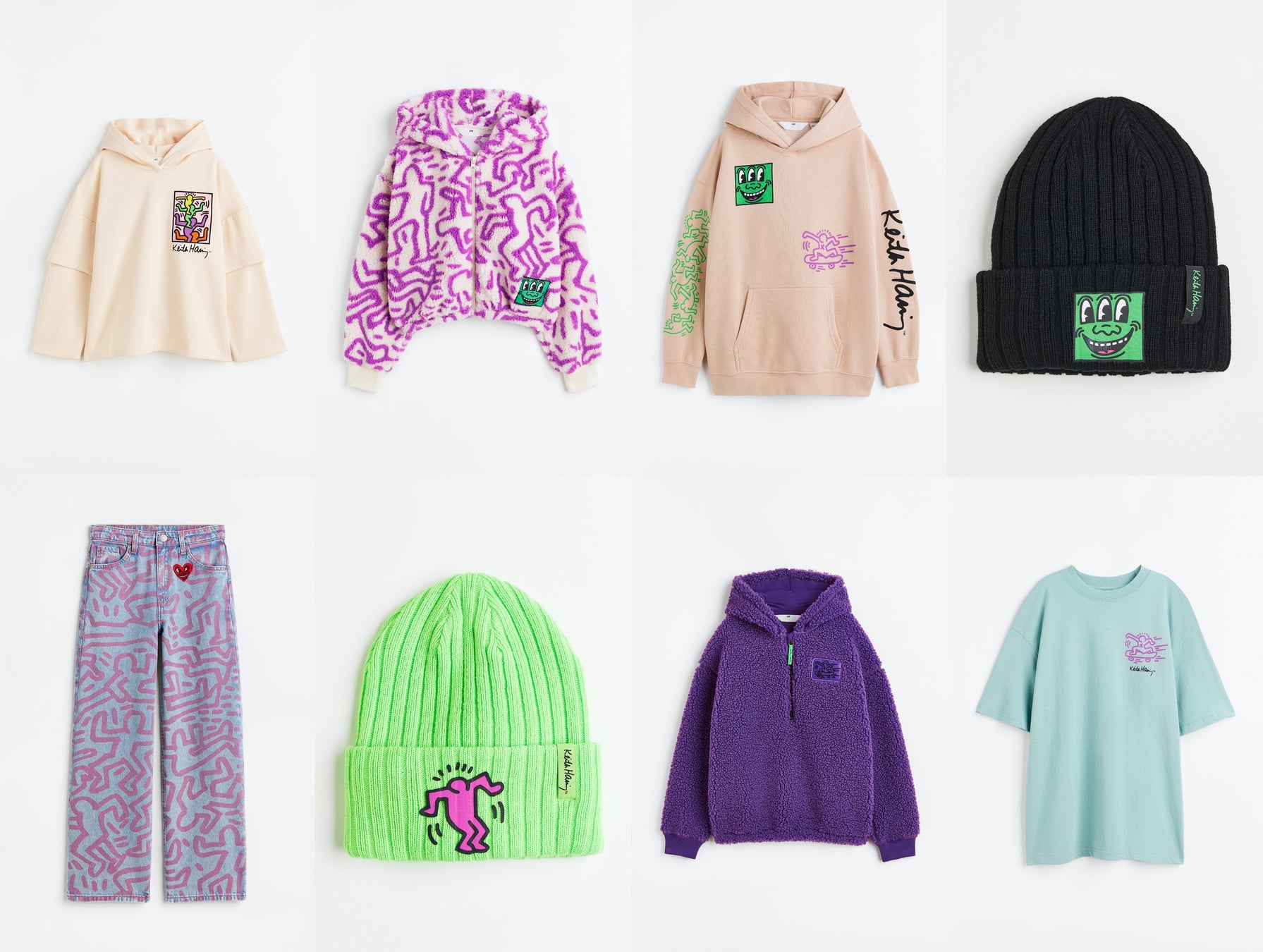 H&Mキッズから、キース・ヘリングのプリントとコラボレーションをした最新コレクションを発表のサブ画像5_H&Mキッズ「Keith Haring x H&M（キースへリング x エイチ・アンド・エム ）」コレクション