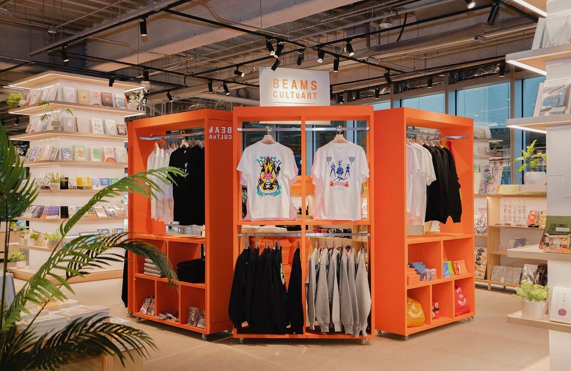 ビームス、新プロジェクト​​「BEAMS CULTUART」を開始し、アートとカルチャーの事業領域を強化することを発表のサブ画像6_「BEAMS CULTUART Pop Up Store TSUTAYA BOOKSTORE 桃園藝文店」の店内