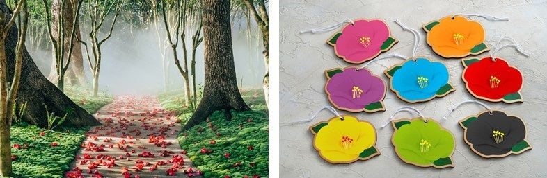 【ホテル椿山荘東京】自然と芸術を融合し、空間全体を作品としてご体感いただく「椿絵巻(つばきえまき)～東京椿インスタレーション・アート～」を2月8日「つ(2)ば(8)きの日」より3週間限定で公開のサブ画像1
