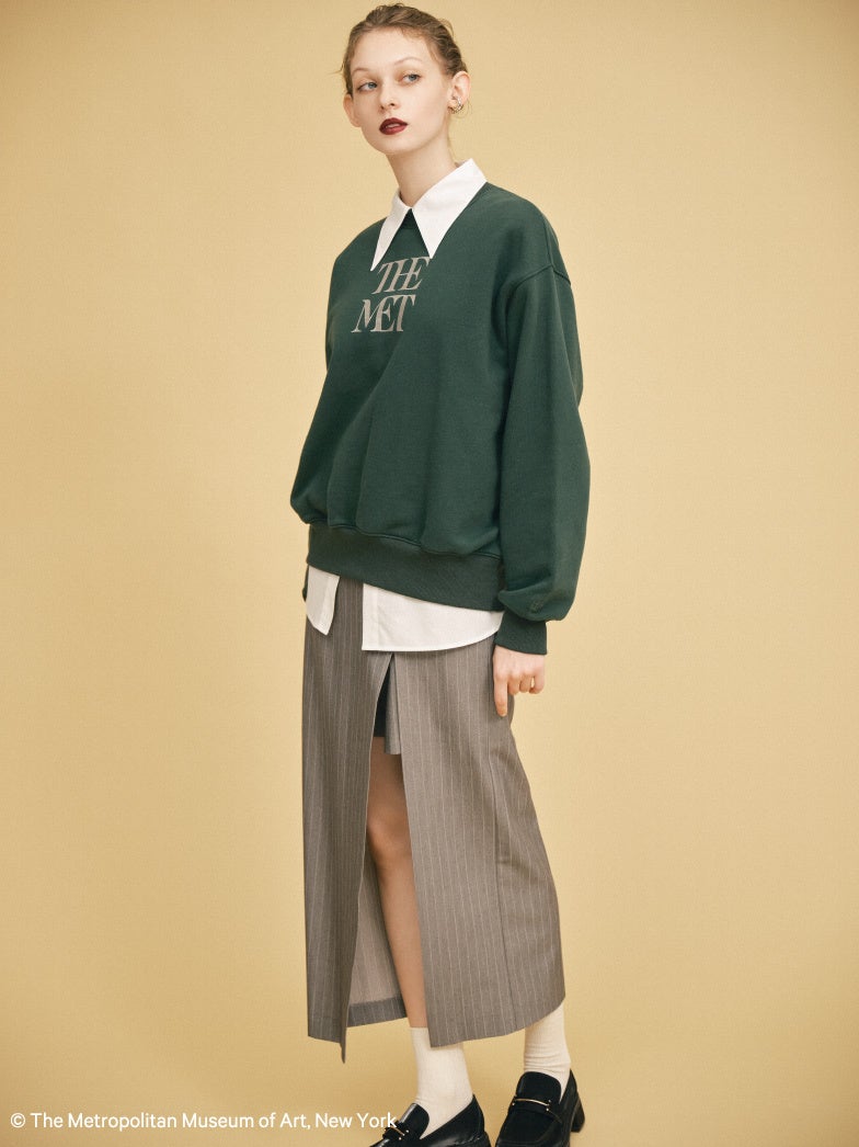 【LILY BROWN×THE MET】世界屈指のコレクションを所蔵しているメトロポリタン美術館とのコラボコレクションが初登場！のサブ画像7_GRN 12,980yen