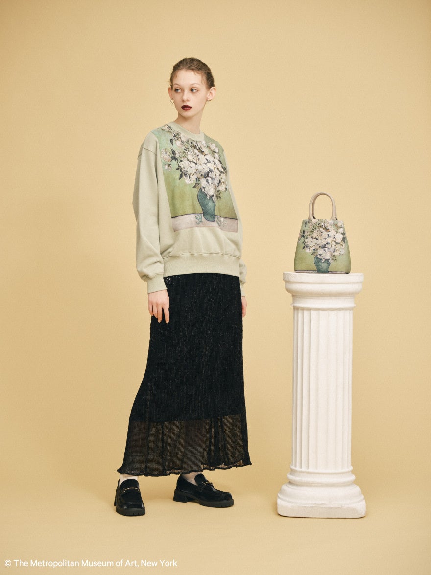 【LILY BROWN×THE MET】世界屈指のコレクションを所蔵しているメトロポリタン美術館とのコラボコレクションが初登場！のサブ画像9_GRN 12,980yen