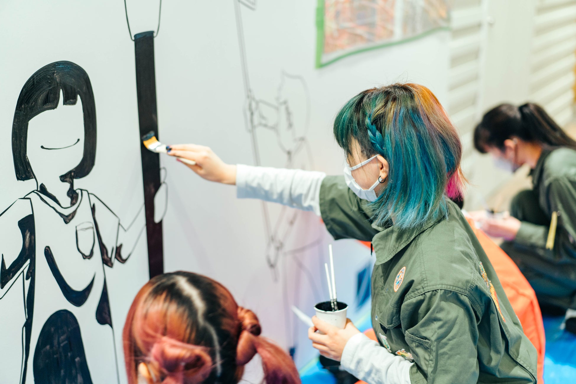 子どもたち・アーティスト・学生による共同制作ウォールアートを期間限定展示中「Kids ＝ Artists ～全てのキッズはアーティスト～　Wall Project」のサブ画像4