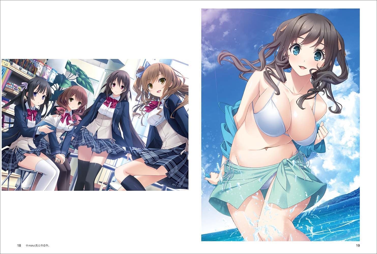 美少女からファンタジー、メカまで！ 人気イラストレーター・みことあけみの初画集が登場！ 発売を記念した個展も開催決定！のサブ画像3