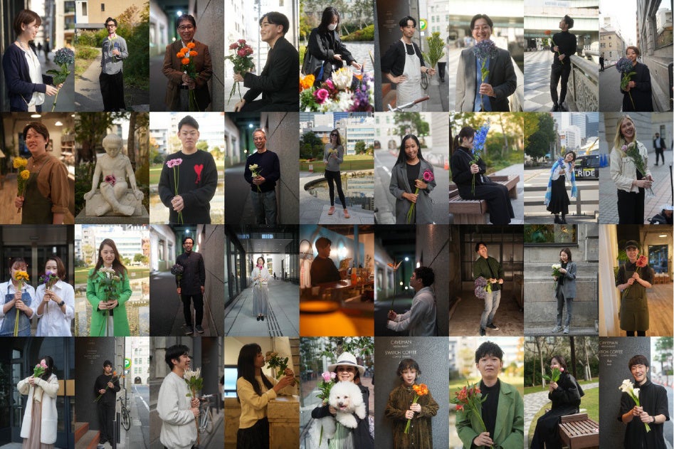 全国各地の花と出会えるフラワーマーケット「Blooming Market（ブルーミング マーケット）」12月4日（日）日本橋兜町で開催のサブ画像1_第一回目イベント