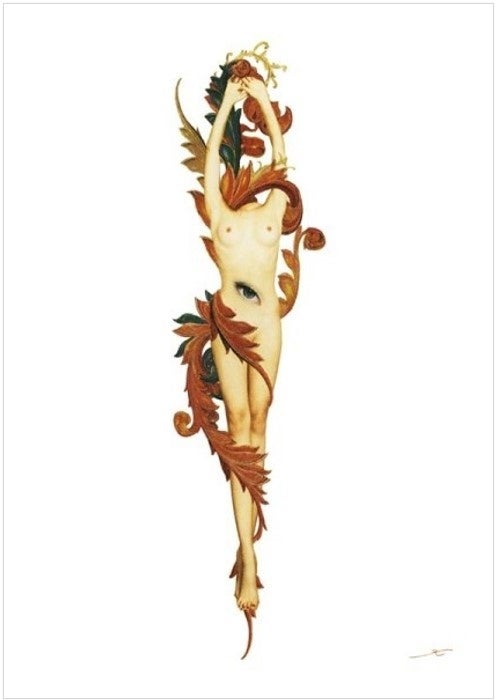 【NADiff modern】画家、グラフィックデザイナーとして活躍する伊豫田晃一による個展「 ICONOLOGIA 〜イコノロギア〜」を12月3日（土）より開催のサブ画像2_伊豫田晃一《ICONOLOGIA No.01》紙に水彩・色鉛筆、152mm x 107mm、2022年