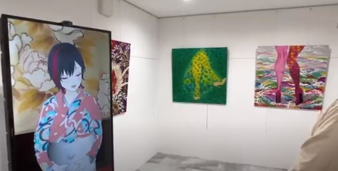 「京友禅アート展」（展示即売会）　京都会場に引き続き東京会場も開催中！12/23まで／主催：京友禅アート実行委員会　のサブ画像4_京都サイバー１