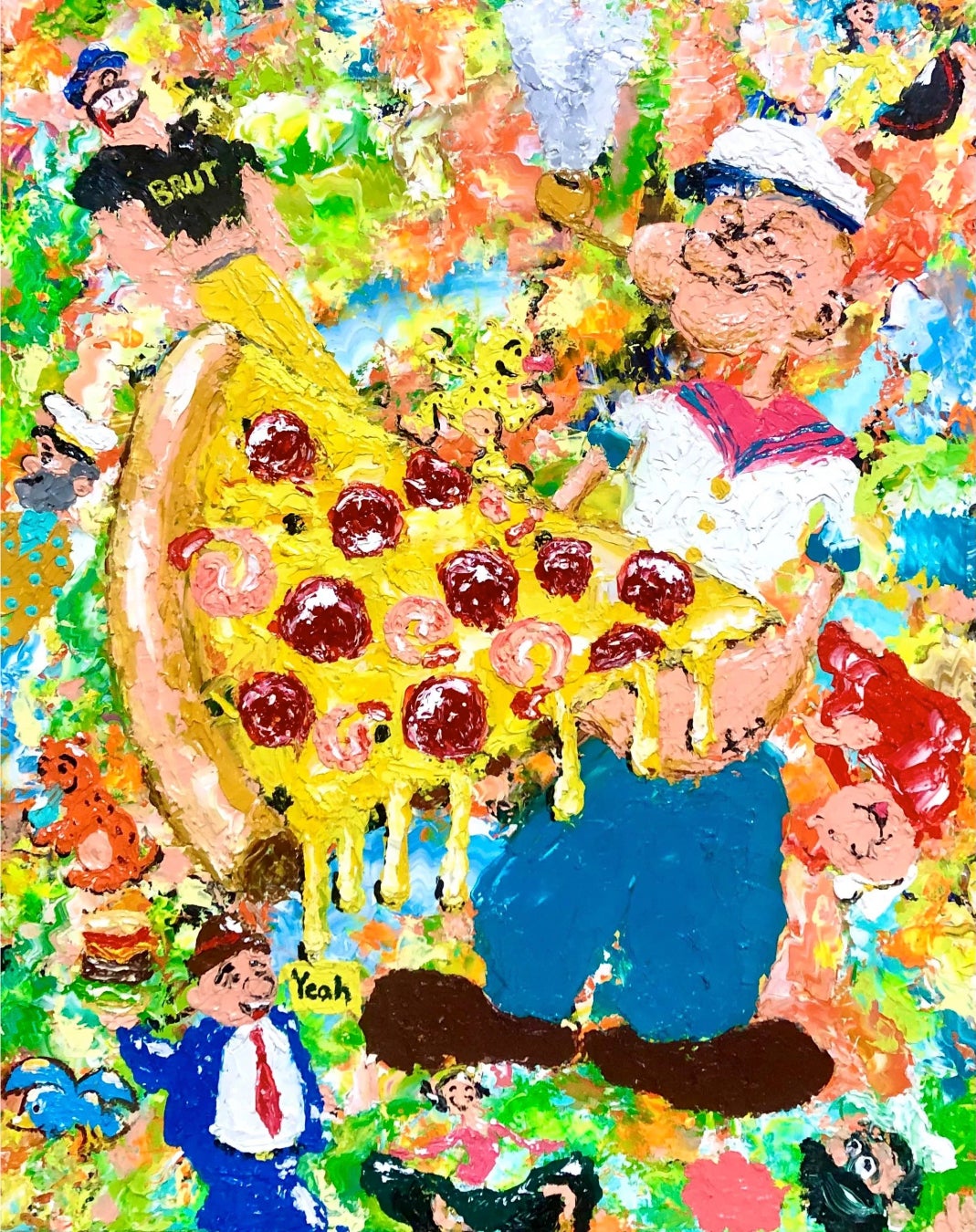 【YUGEN Gallery】人気イラストレーター「長嶋五郎」作品のオンライン販売開始のサブ画像4_Day off man