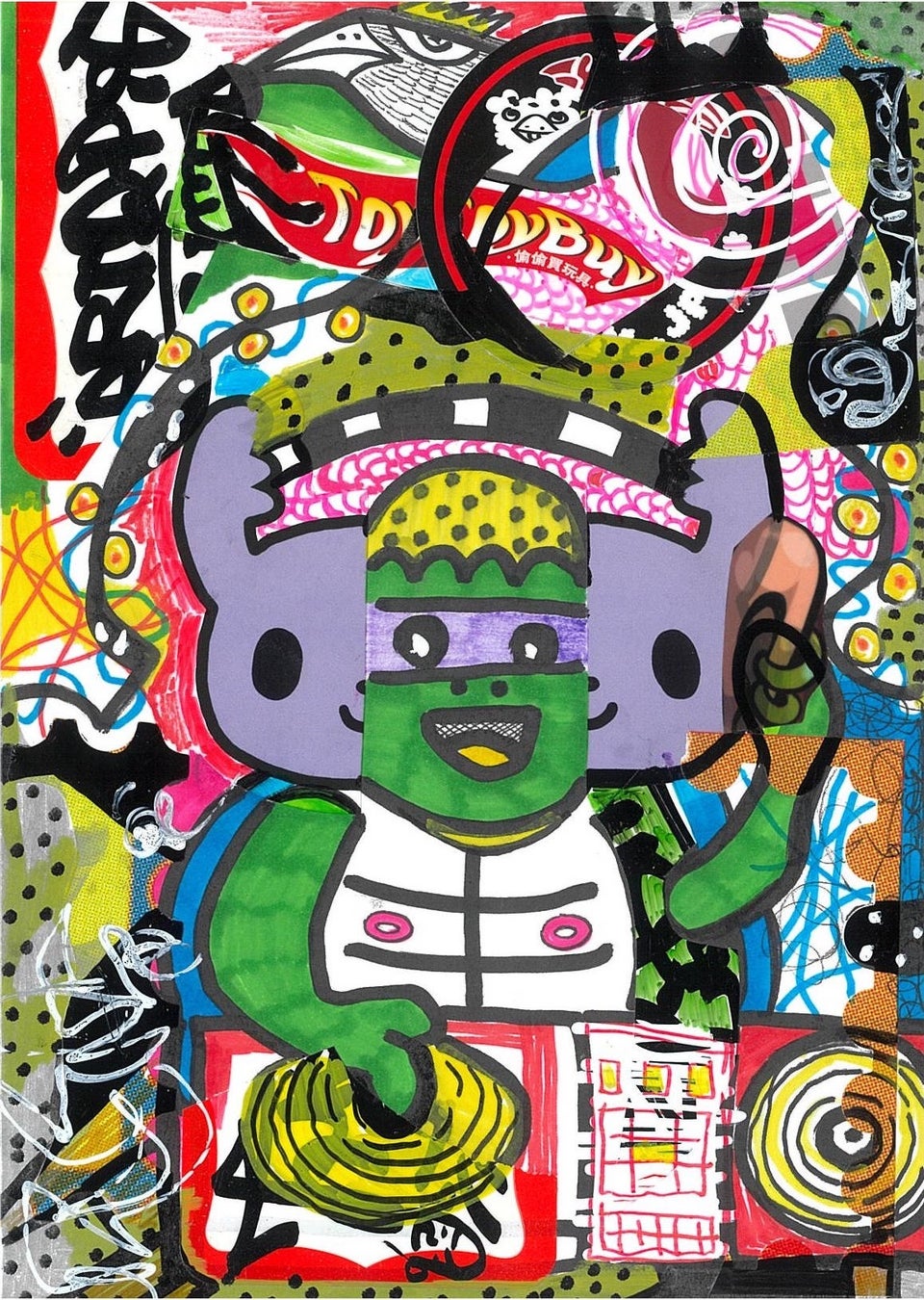 【YUGEN Gallery】ストリートアート新時代はアジアから始まる！注目作家6名によるグループ展「Freestyle Asians」＜2023年1月14日（土）〜1月19日（木）＞のサブ画像4_JAYSON／TAIPEI