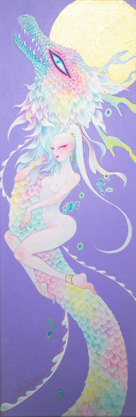 【YUGEN Gallery】“ 踊絵師 “として世界で活躍する「神田さおり」作品のオンライン販売開始のサブ画像4_Harmony 01