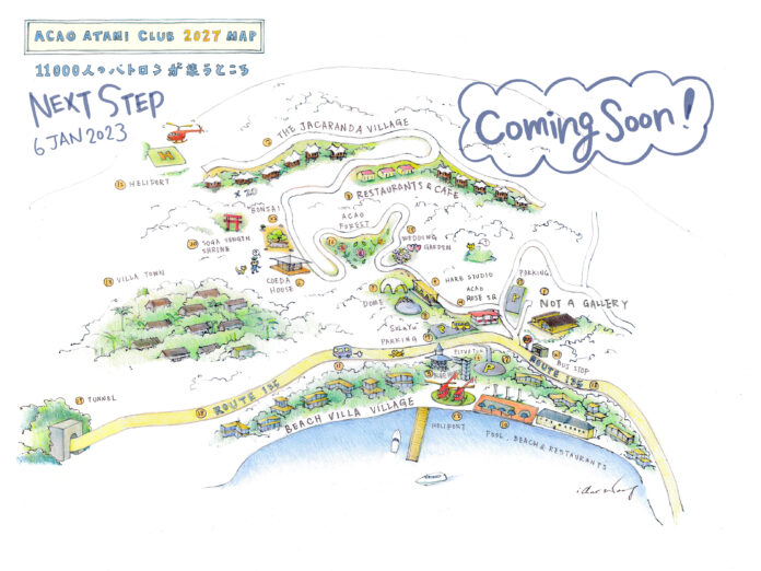 ACAO SPA & RESORT、アートや文化を愛する11,000人のパトロンが集うところ「ACAO ATAMI CLUB」の未来MAPを公開のメイン画像