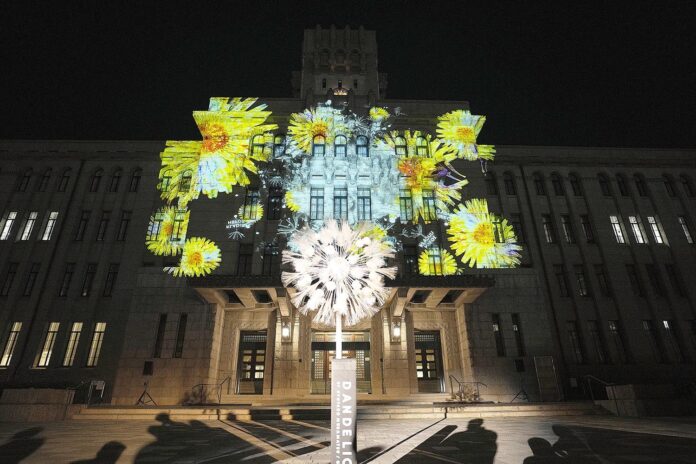 アーティスト 村松亮太郎の世界に繋がる参加型アート『DANDELION PROJECT』、京都市役所本庁舎前に再臨のメイン画像