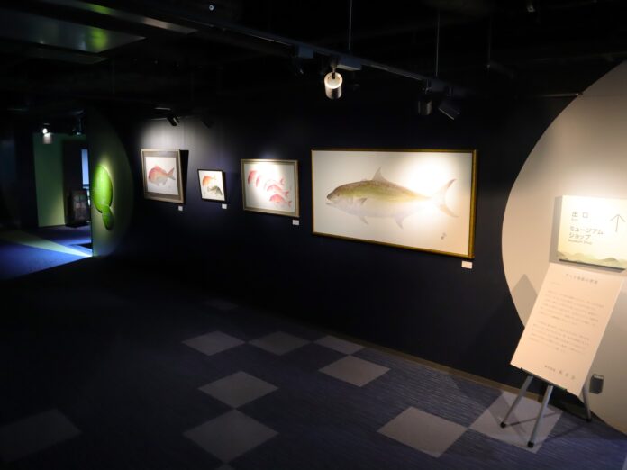 生きものの一瞬を拓すアート作品 「東洋魚拓 拓正会 アート魚拓展」開催中のメイン画像
