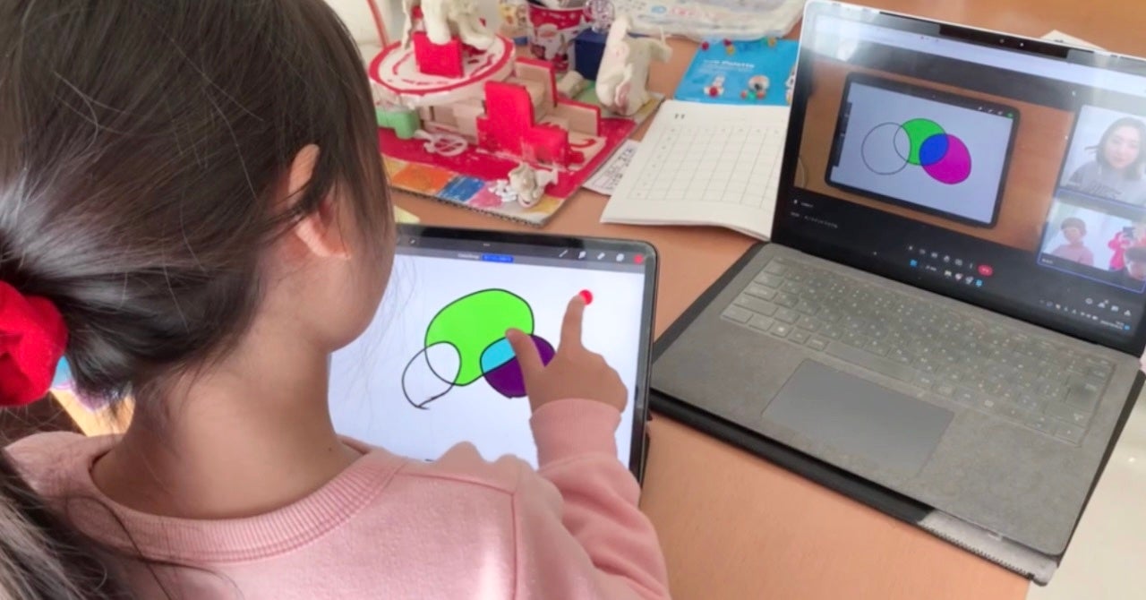 これからの時代に求められる創造力をiPad1台で学ぶ「SPAAK Kids Creative School（スパークキッズクリエイティブスクール）」が正式開校のサブ画像4_オンラインコースの様子