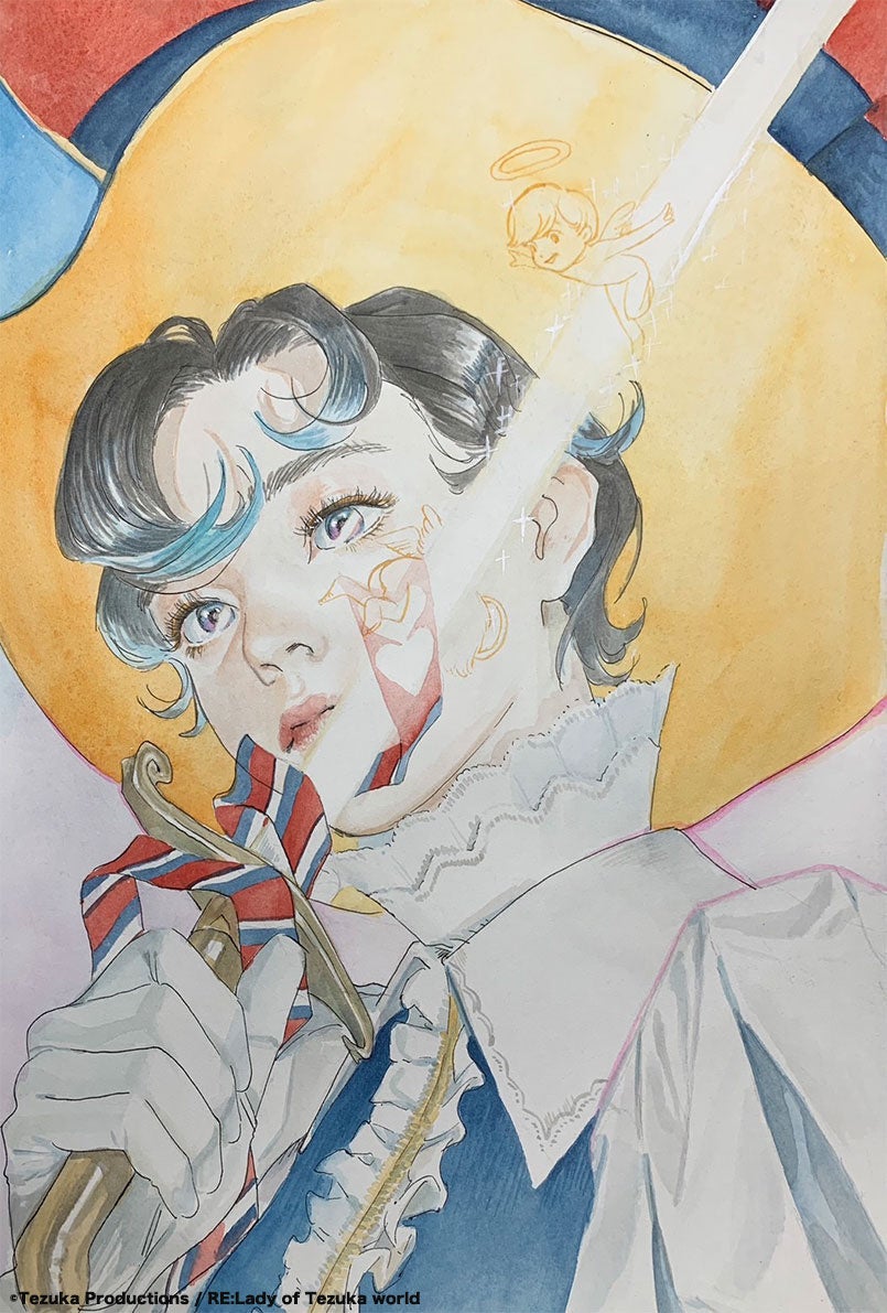 澁谷藝術×手塚治虫ワールドによるコラボ「RE:Lady of Tezuka world」1月19日より開催のサブ画像3_加藤宗一郎によるアートワーク