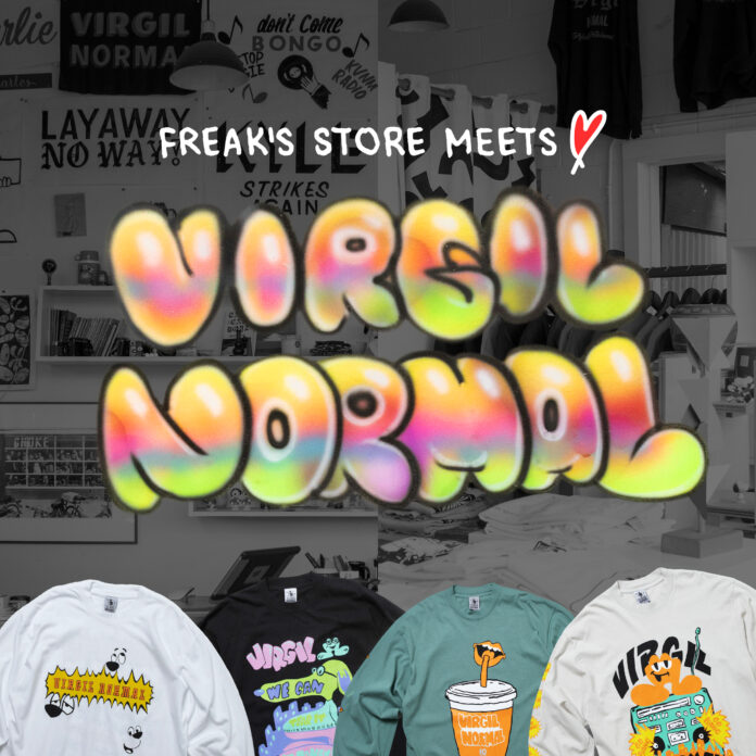 VIRGIL NORMALのLA店舗で展示されていたアートをFREAK'S STOREがDaytona Parkにて限定販売。のメイン画像