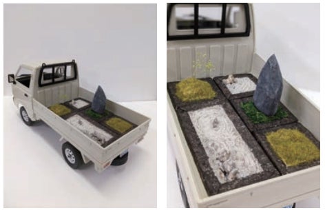 お庭をもっと愉しもう！”プチART×GARDENプロジェクト” ついに企画とサンプル完成！のサブ画像3_和風パーツの運搬