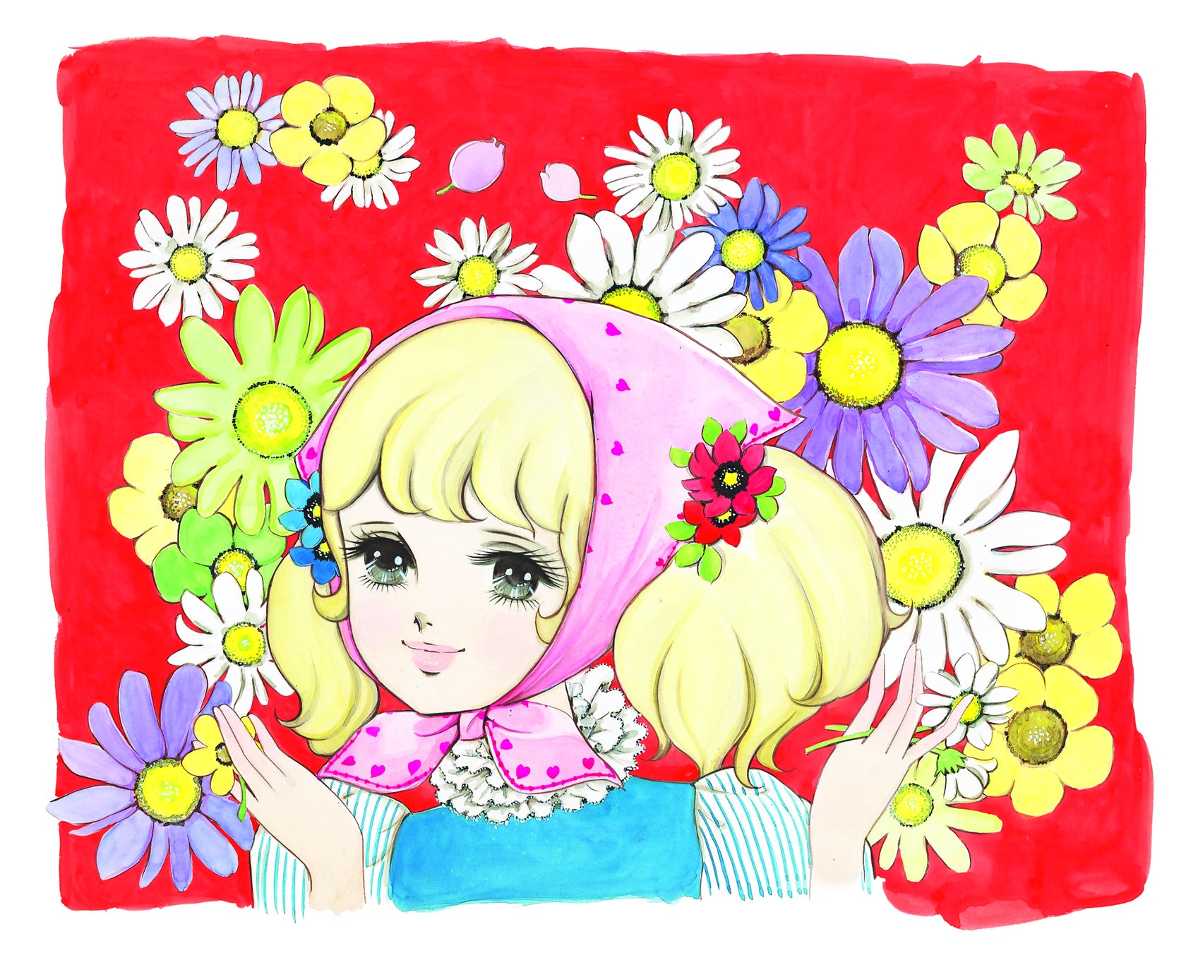 STRAYM(ストレイム)、世界の人に愛される少女漫画のスタイルをいち早く描いた女性漫画家「花村えい子」初のNFTを販売。アローリストを配布のサブ画像1
