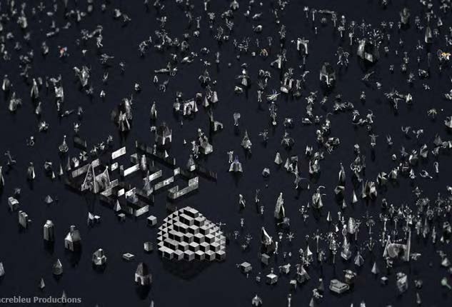 25年の歩みを振り返る、文化庁メディア芸術祭25周年企画展「A Quarter-Century of Japan Media Arts Festival」最新情報のサブ画像8_『Rhizome』 ／ Boris LABBÉ ／ 第19回アニメーション部門大賞