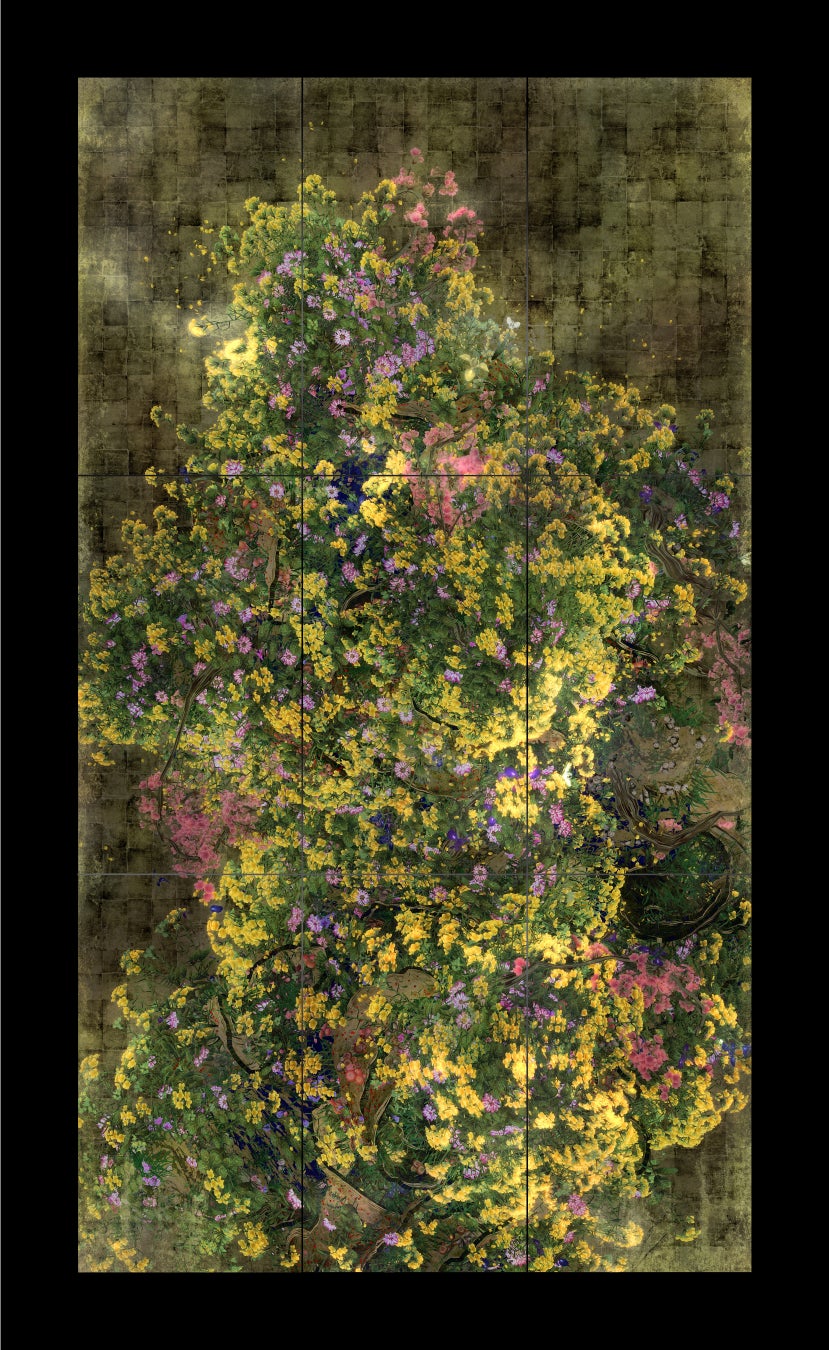 チームラボの個展が1月25日からサンパウロで開催。永遠の海の中で、誕生と死を繰り返す花々の作品群などを展示のサブ画像5_チームラボ 《永遠の今の中で連続する生と死》© チームラボ