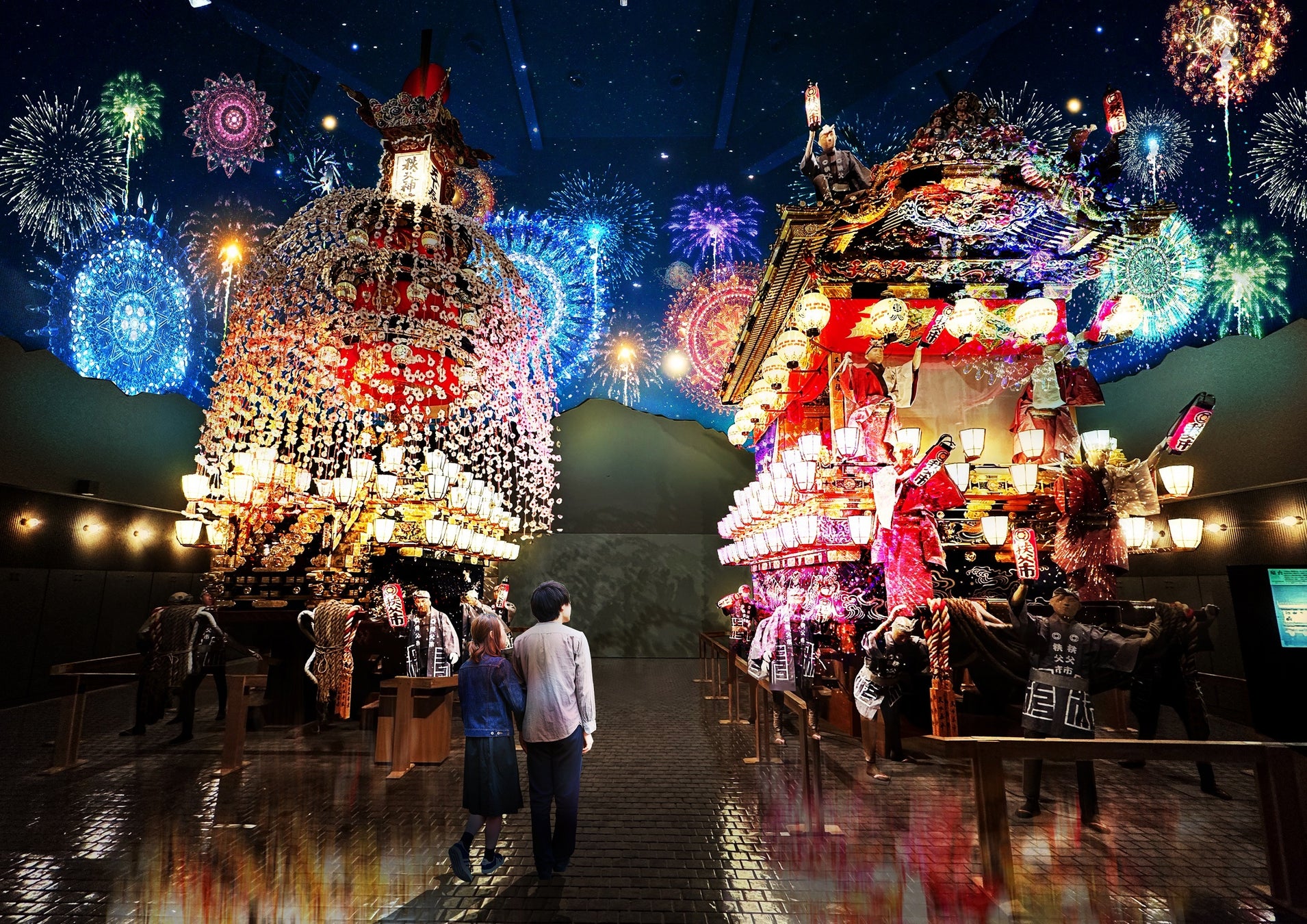 秩父初登場！冬のお祭りを体験するナイトウォーク「NAKED夜さんぽ™ -秩父-」のサブ画像4