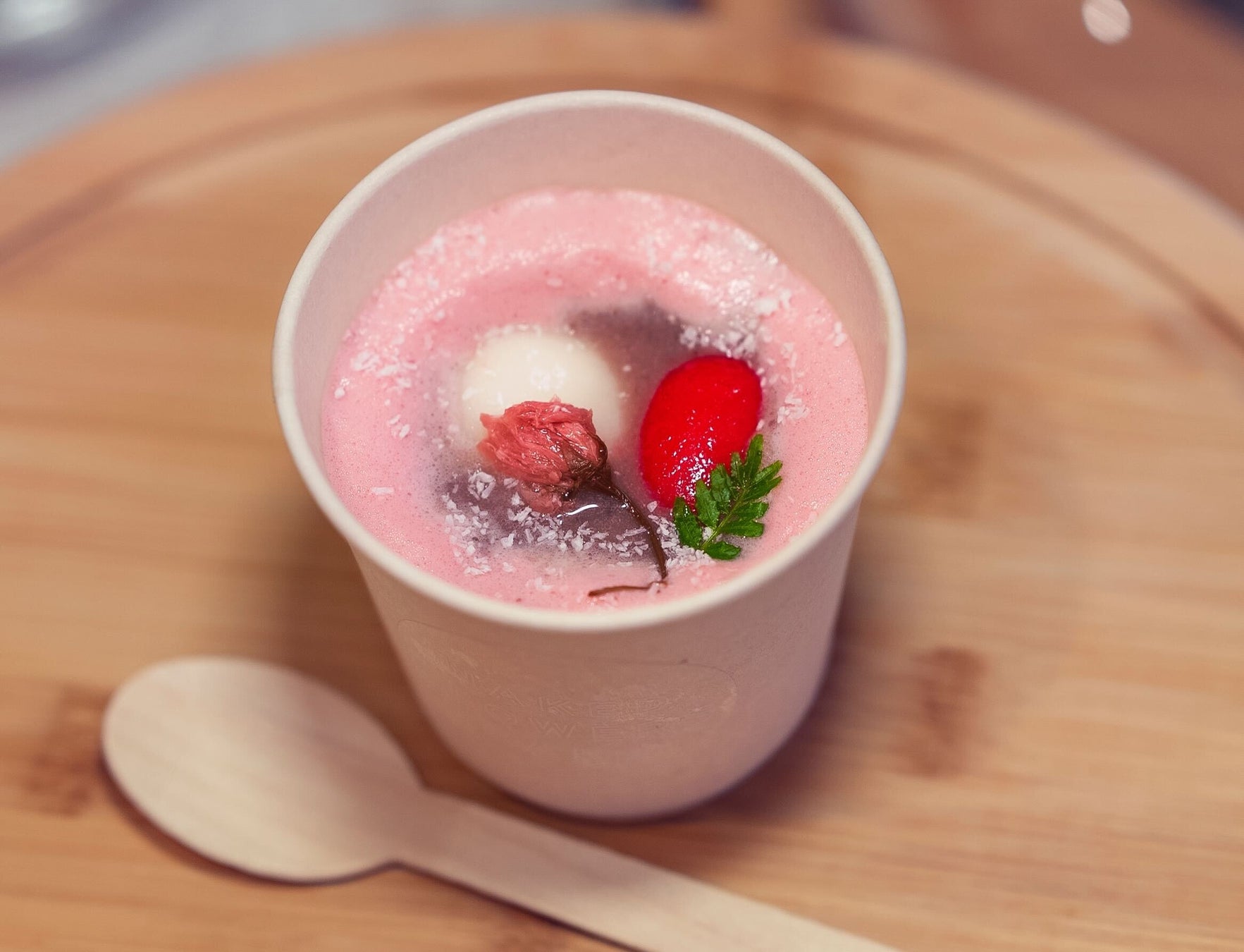 ひと足早く桜を満喫！「NAKED花みくじ®」と「桜ぜんざい」が登場のサブ画像3