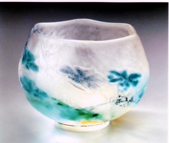 日本橋三越本店で北澤美術館開館40周年記念特別展「エミール・ガレとドーム兄弟」を２月16日（木）より開催のサブ画像4_エミール・ガレ《蔓日々草文碗》1895年頃