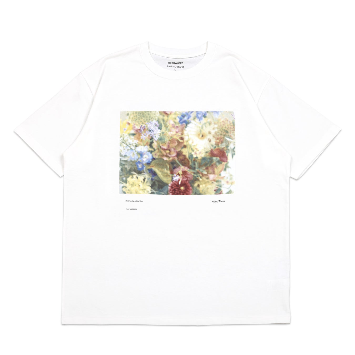 【Lurf MUSEUM】フラワークリイエイター篠崎恵美/edenworksによるインスタレーションエキシビション「Now/Then」を2023年2月10日(金)よりルーフミュージアム2Fにて開催。のサブ画像6_TシャツS～XL展開 税込4,950円