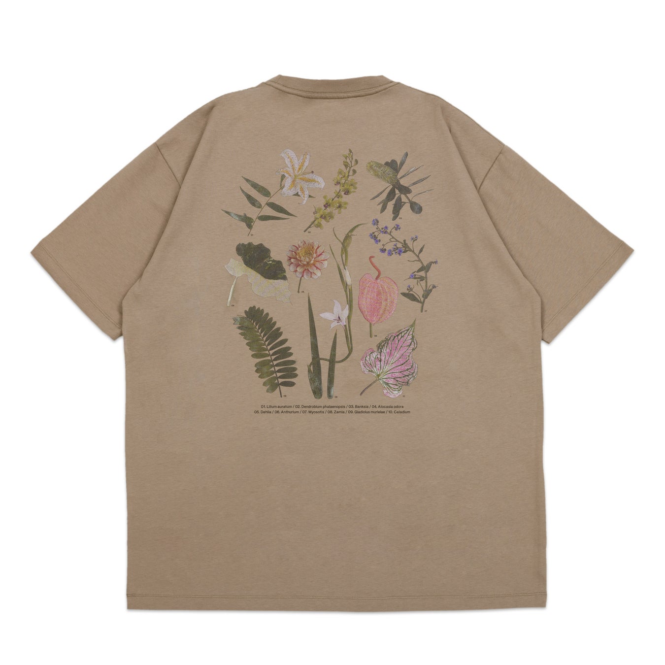 【Lurf MUSEUM】フラワークリイエイター篠崎恵美/edenworksによるインスタレーションエキシビション「Now/Then」を2023年2月10日(金)よりルーフミュージアム2Fにて開催。のサブ画像7_TシャツS～XL展開 税込4,950円