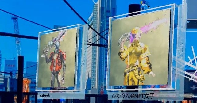 有名NFTプロジェクトが渋谷に集結！NFTのAR展示が渋谷ヒカリエ4階「ヒカリエデッキ」にて開催！のサブ画像2