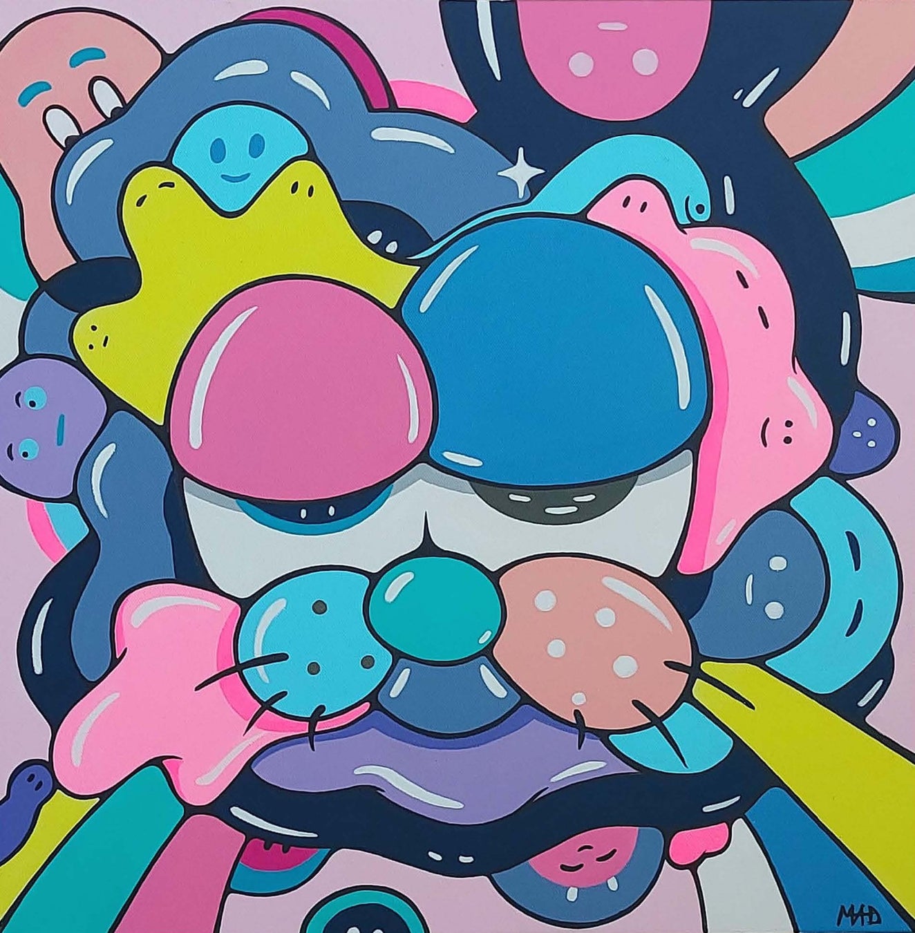 アートギャラリーカフェ「WHAT CAFE」、CCCアートラボ、TC Lab、SOMSOC Galleryとの合同企画展を3月11日（土）より開催のサブ画像5_Maddalena Fanfani 「FRANKOBLANCO」
