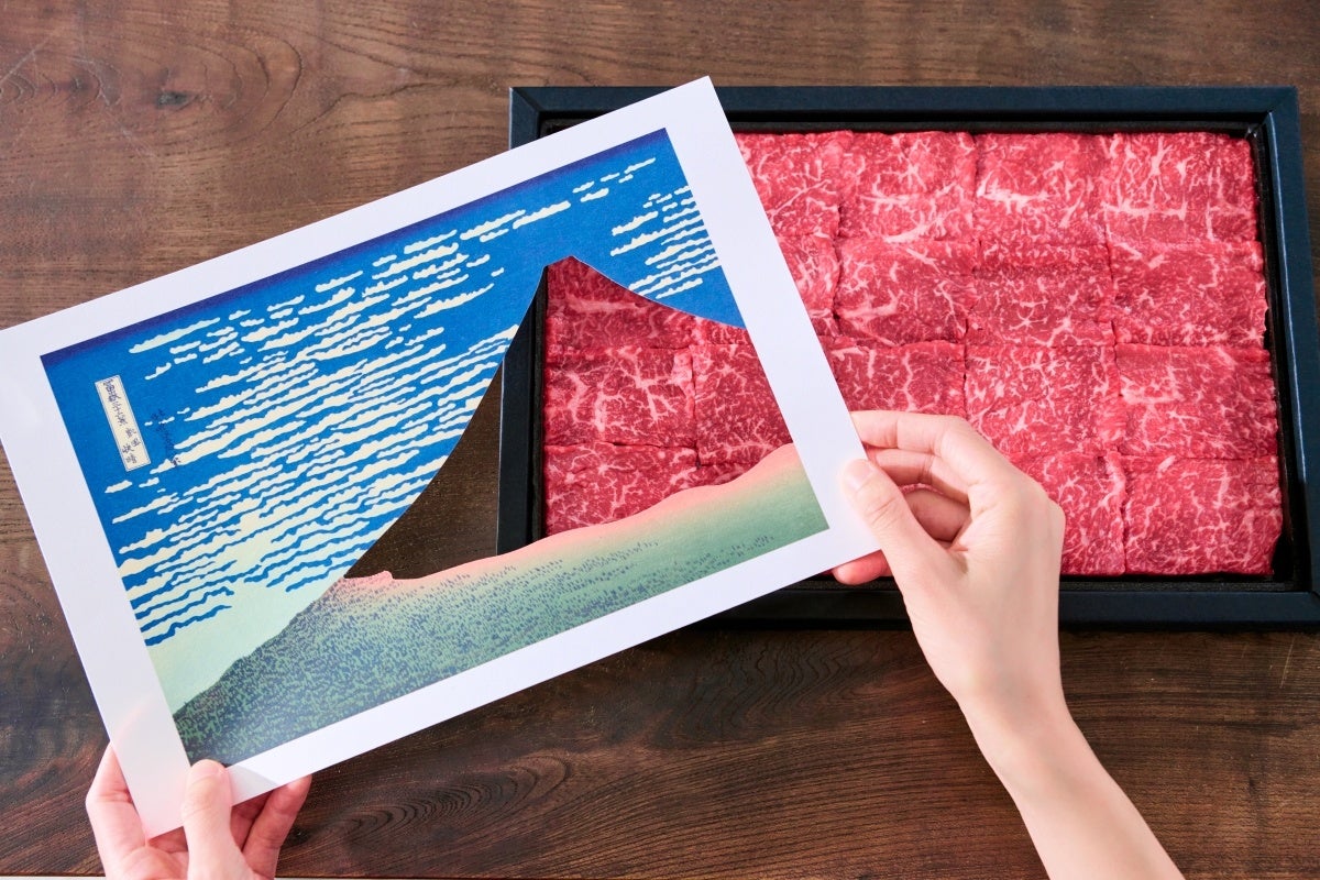 【2月20日は歌舞伎の日】近江牛で日本の伝統芸能を描いたギフト「Art Beef Gallery『歌舞伎 連獅子』」2月20日発売のサブ画像2