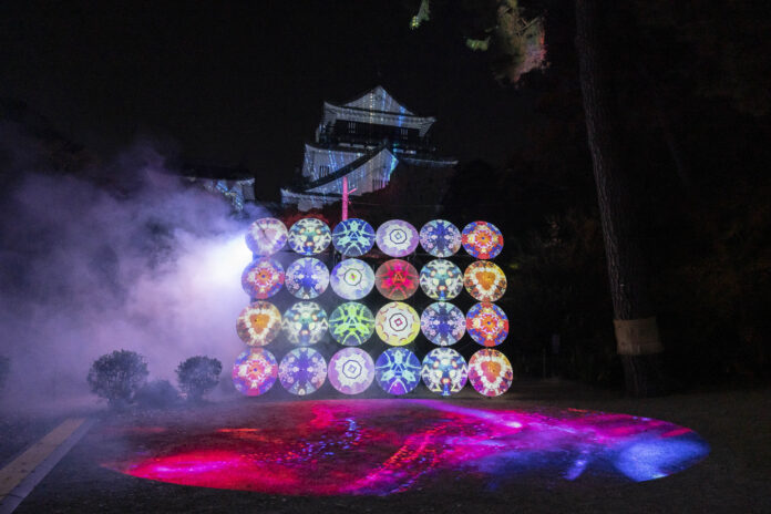 一旗プロデュース「岡崎公園デジタルライトアップ2022」の公式記録映像を公開。文化庁日本博「岡崎デジタルアートナイトフェスティバル」サブプログラム。のメイン画像