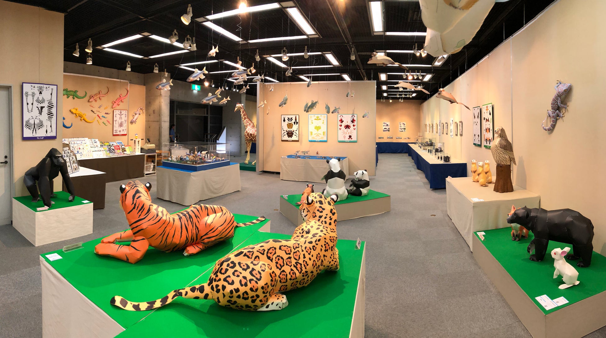 港区立みなと科学館 2023春の企画展開催決定！「いきもの大図鑑」のサブ画像2_ペーパークラフト作品　※画像は展示イメージです。