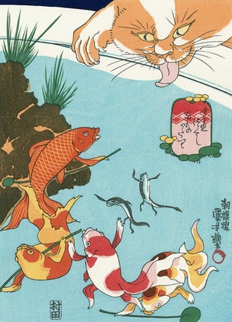 金魚の美術館で隠れニャンコを探せ！　2月22日猫の日にアートアクアリウム美術館が「ニャアートアクアリウム」にのサブ画像3