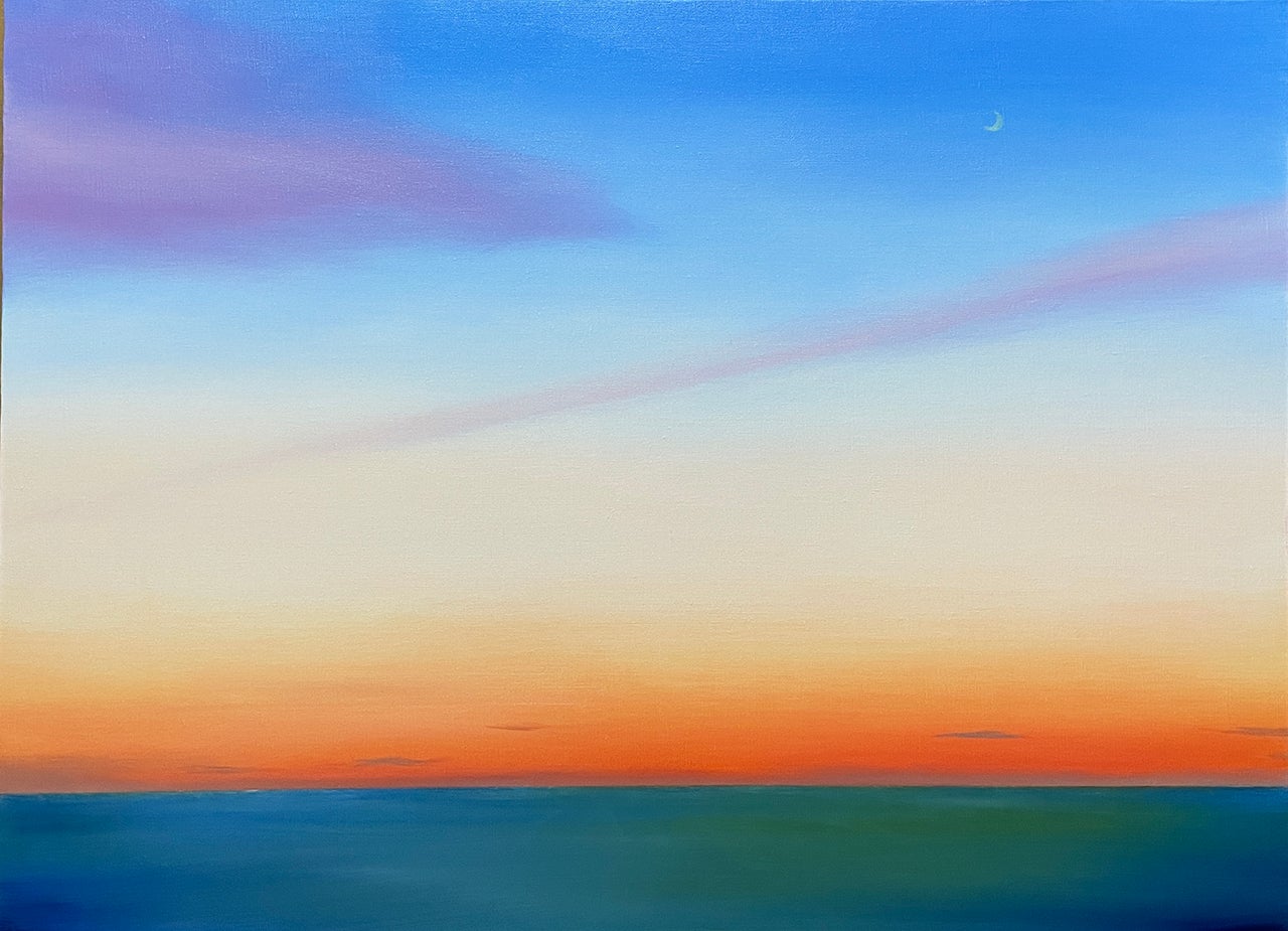 移り変わる空を繊細なグラデーションで描く油彩風景画家、 根ノ木あさみ氏の個展＜静かな対話＞を開催致します。のサブ画像7